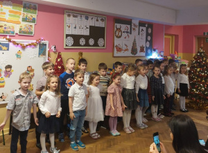 Świąteczne spotkanie w grupie Mrówki
