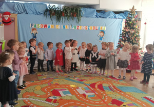 Dzieci podczas występów