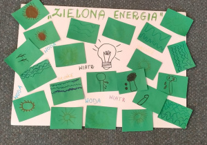 Plakat "Zielona energia"