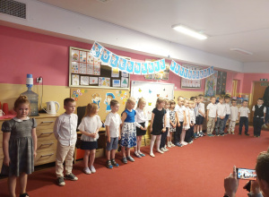 Pożegnanie starszaków w grupie Mrówki