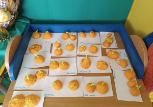 Ulepione dynie przez dzieci