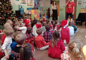 Pan Jacek i Pani Emilia podczas konceru