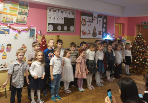 Dzieci podczas występów