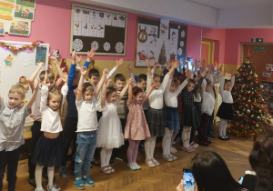 Dzieci podczas występów