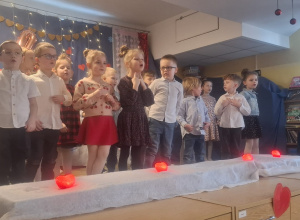 Dzieci podczas występów