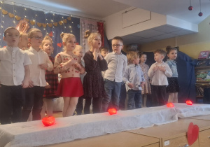 Dzieci podczas występów