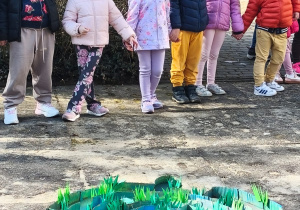 Dzieci podczas zajęć